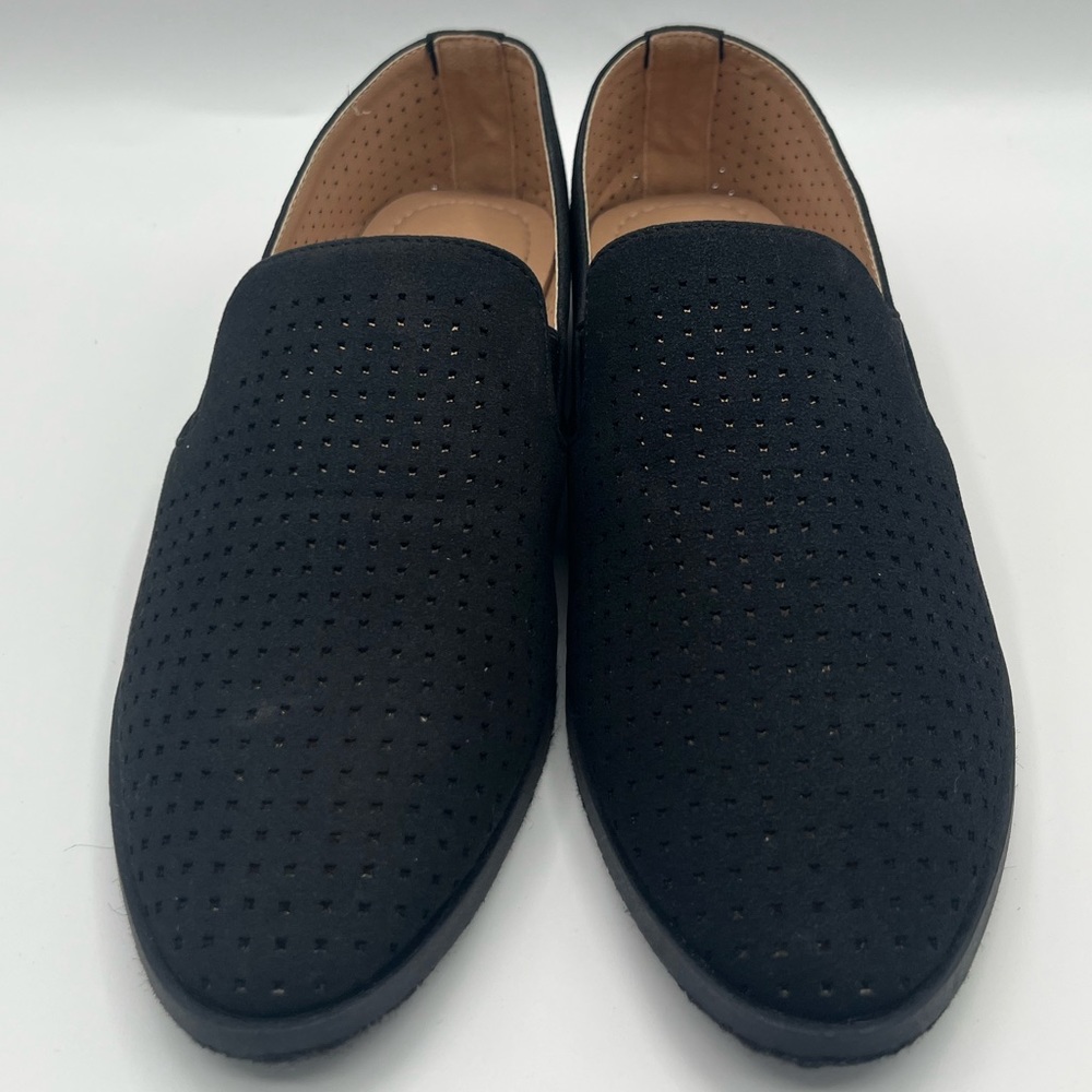 Journee Collection Womens Lucie Tru Comfort Foam Slip On Almond Toe Loafer Flats - Picture 4 of 7